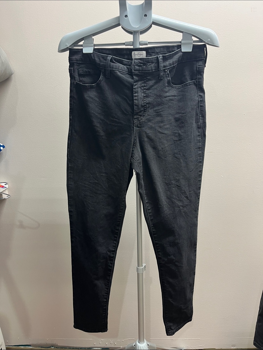Jessica Simpson Black High-Rise Skinny Jeans